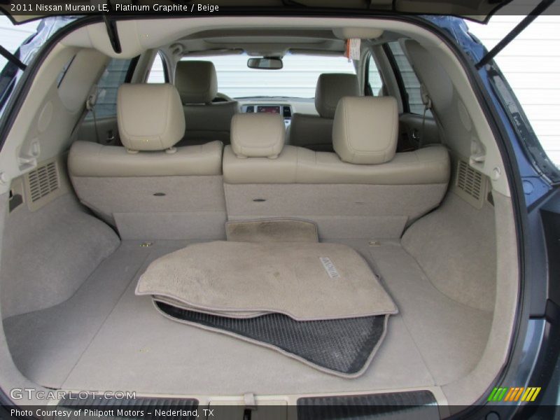Platinum Graphite / Beige 2011 Nissan Murano LE