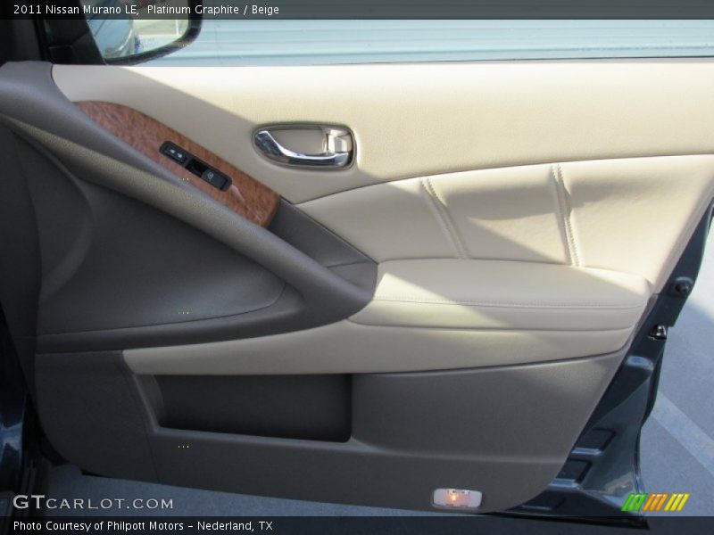 Platinum Graphite / Beige 2011 Nissan Murano LE