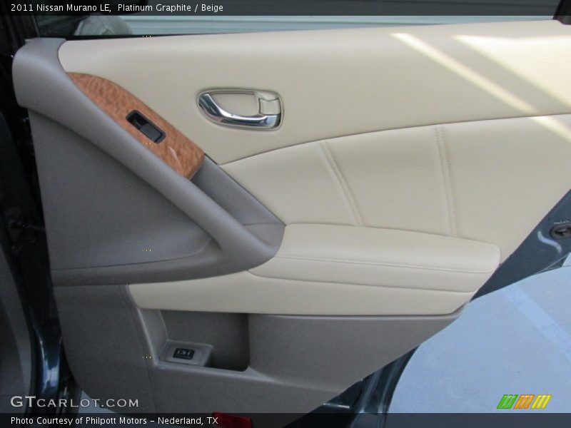Platinum Graphite / Beige 2011 Nissan Murano LE