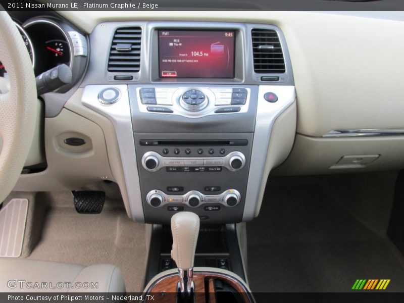 Platinum Graphite / Beige 2011 Nissan Murano LE