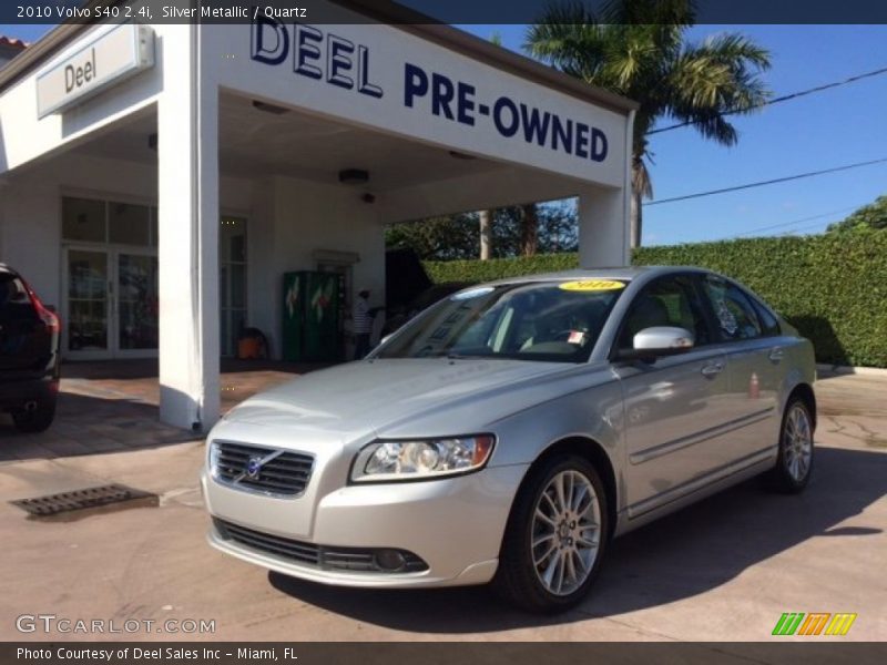 Silver Metallic / Quartz 2010 Volvo S40 2.4i