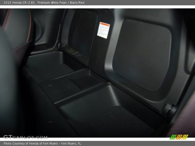 Premium White Pearl / Black/Red 2015 Honda CR-Z EX