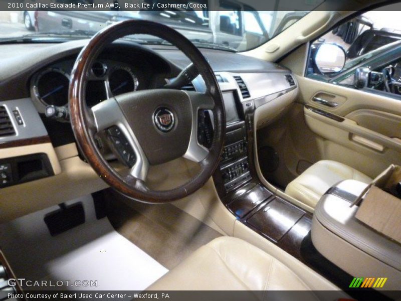 Black Ice / Cashmere/Cocoa 2010 Cadillac Escalade Premium AWD