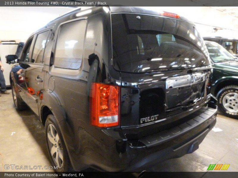 Crystal Black Pearl / Black 2013 Honda Pilot Touring 4WD