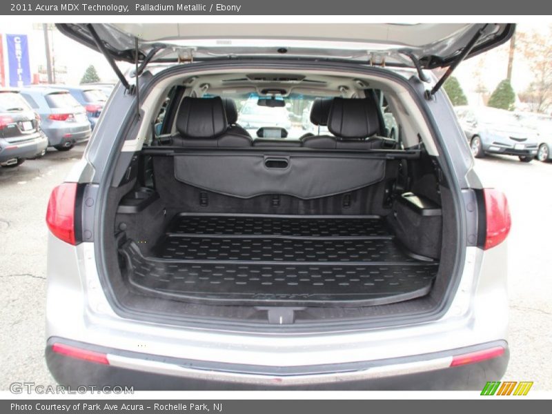 Palladium Metallic / Ebony 2011 Acura MDX Technology