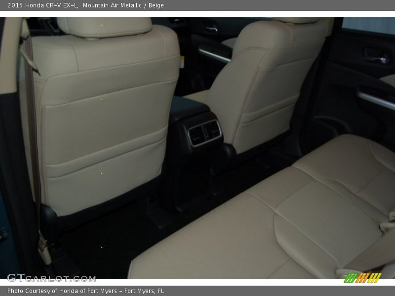 Mountain Air Metallic / Beige 2015 Honda CR-V EX-L