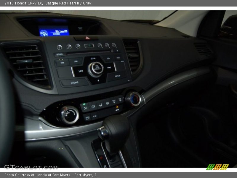 Basque Red Pearl II / Gray 2015 Honda CR-V LX