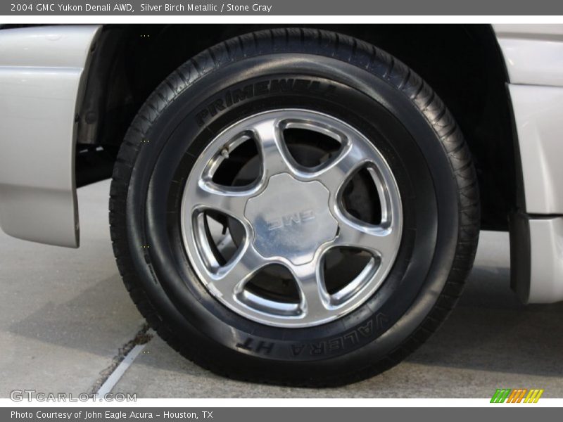 Silver Birch Metallic / Stone Gray 2004 GMC Yukon Denali AWD