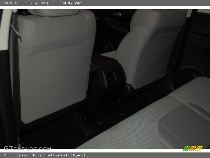 Basque Red Pearl II / Gray 2015 Honda CR-V LX