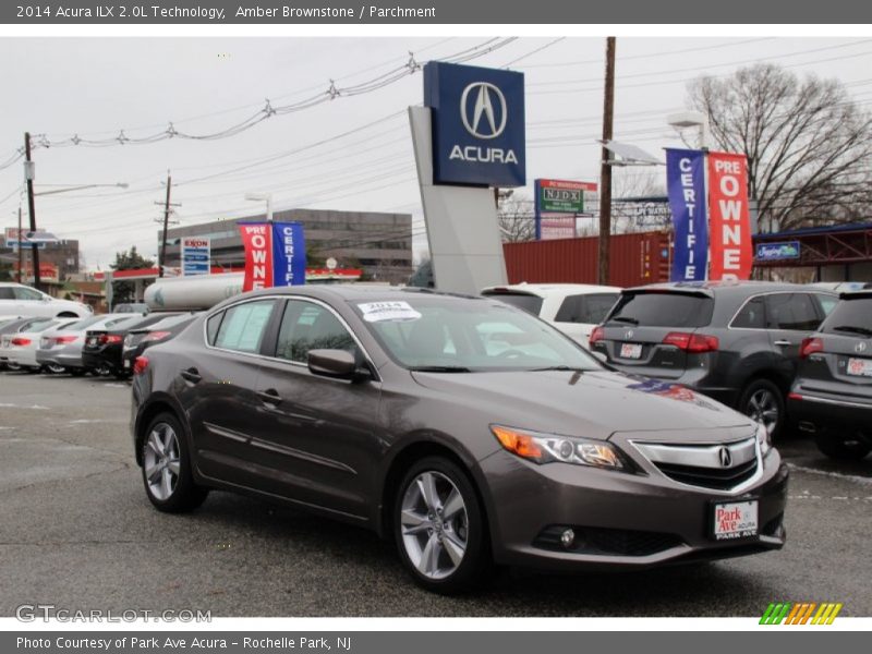 Amber Brownstone / Parchment 2014 Acura ILX 2.0L Technology