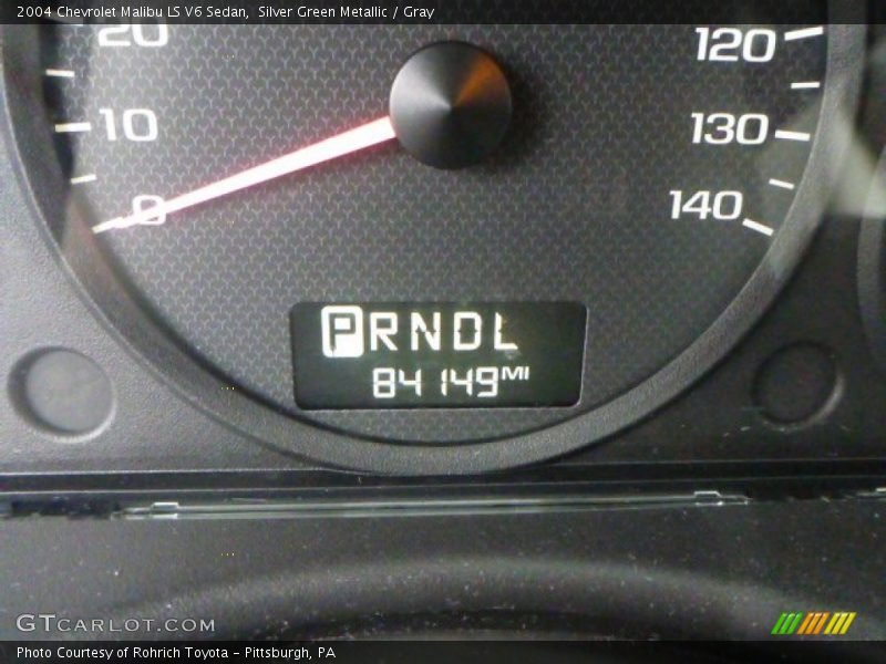 Silver Green Metallic / Gray 2004 Chevrolet Malibu LS V6 Sedan