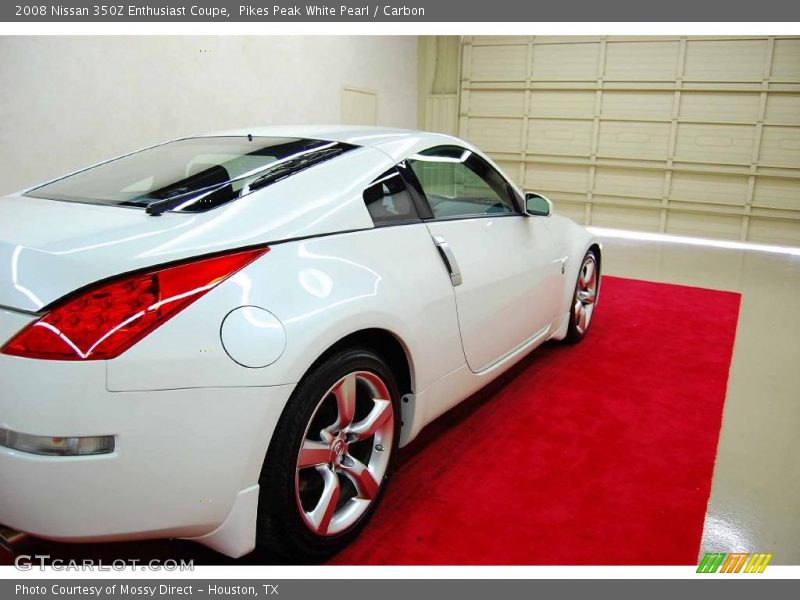 Pikes Peak White Pearl / Carbon 2008 Nissan 350Z Enthusiast Coupe