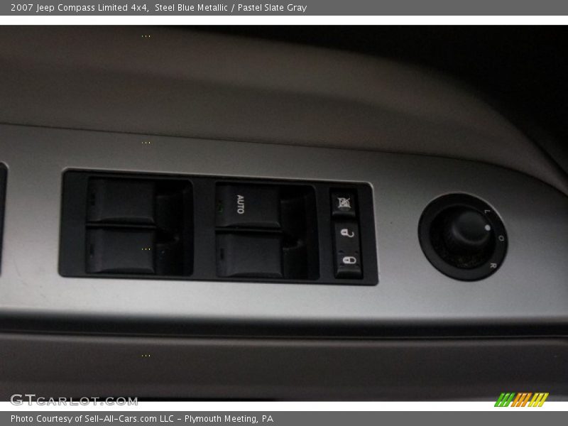 Steel Blue Metallic / Pastel Slate Gray 2007 Jeep Compass Limited 4x4