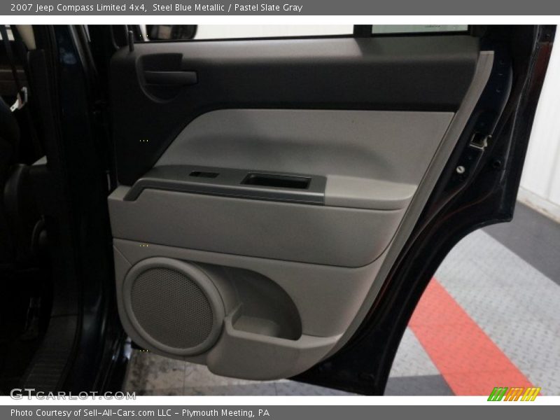 Steel Blue Metallic / Pastel Slate Gray 2007 Jeep Compass Limited 4x4