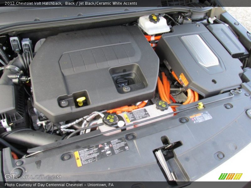 Black / Jet Black/Ceramic White Accents 2012 Chevrolet Volt Hatchback