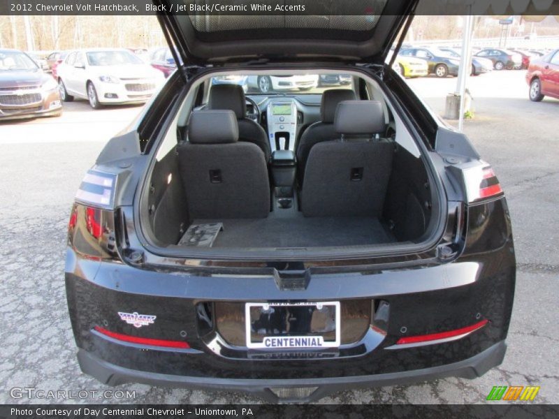 Black / Jet Black/Ceramic White Accents 2012 Chevrolet Volt Hatchback