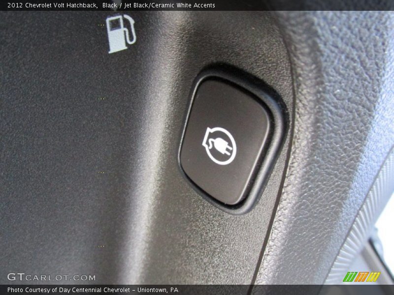 Black / Jet Black/Ceramic White Accents 2012 Chevrolet Volt Hatchback