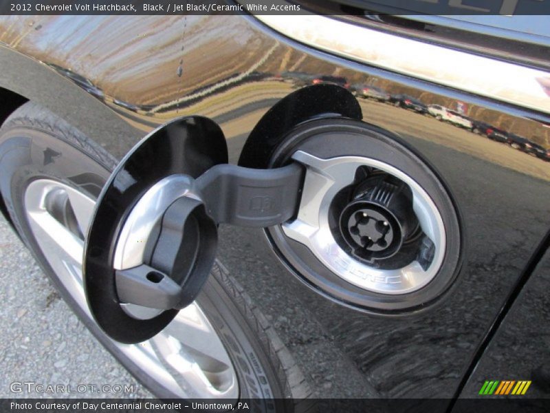 Black / Jet Black/Ceramic White Accents 2012 Chevrolet Volt Hatchback