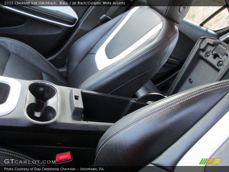 Black / Jet Black/Ceramic White Accents 2012 Chevrolet Volt Hatchback