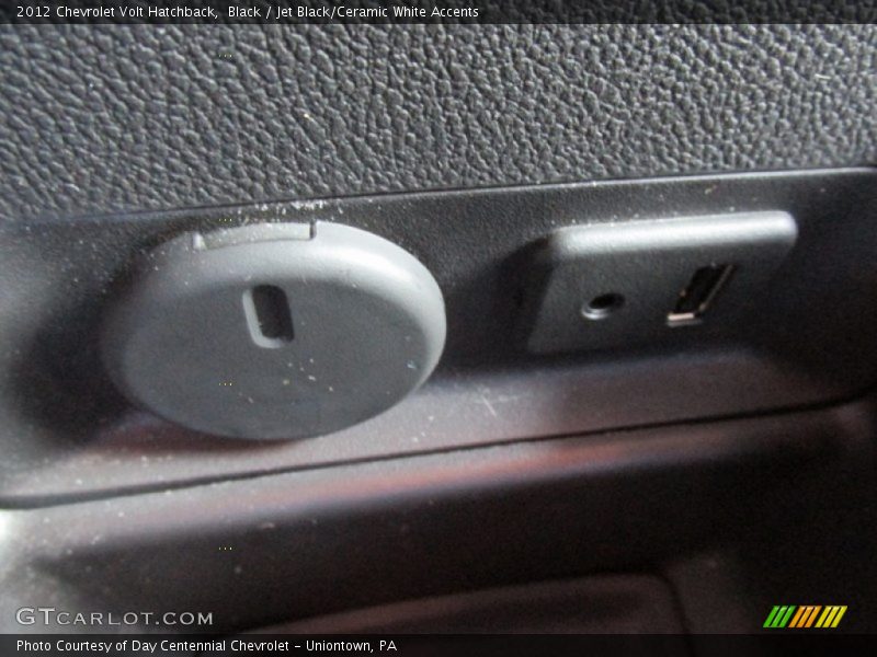 Black / Jet Black/Ceramic White Accents 2012 Chevrolet Volt Hatchback