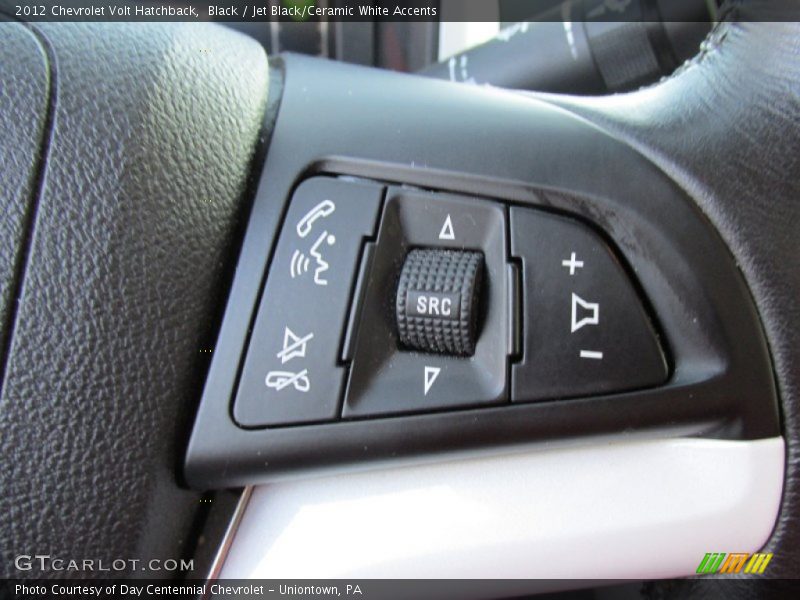 Black / Jet Black/Ceramic White Accents 2012 Chevrolet Volt Hatchback