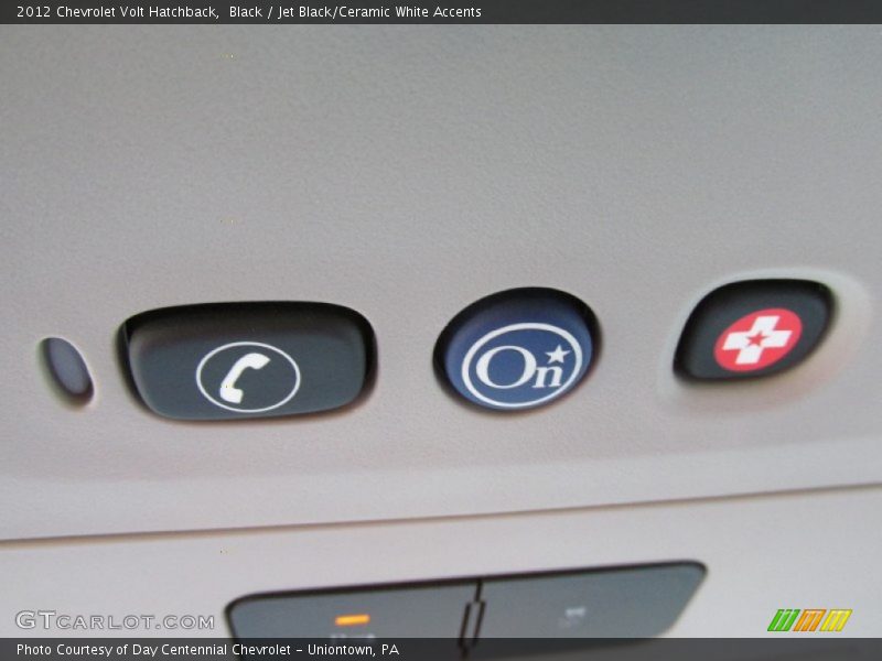 Black / Jet Black/Ceramic White Accents 2012 Chevrolet Volt Hatchback
