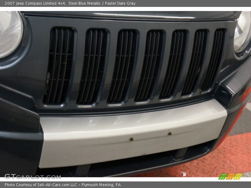 Steel Blue Metallic / Pastel Slate Gray 2007 Jeep Compass Limited 4x4