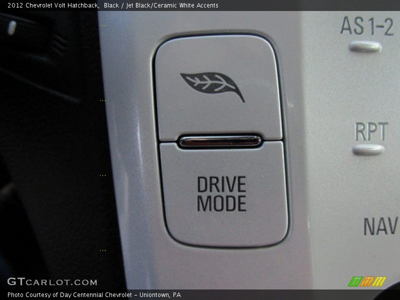 Black / Jet Black/Ceramic White Accents 2012 Chevrolet Volt Hatchback