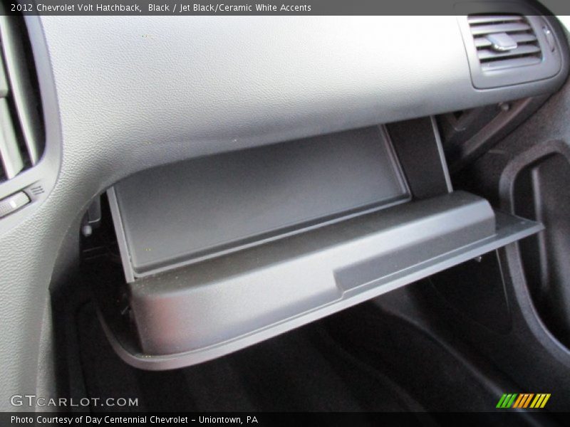 Black / Jet Black/Ceramic White Accents 2012 Chevrolet Volt Hatchback