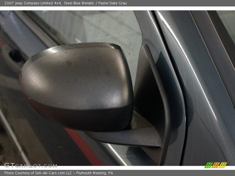 Steel Blue Metallic / Pastel Slate Gray 2007 Jeep Compass Limited 4x4