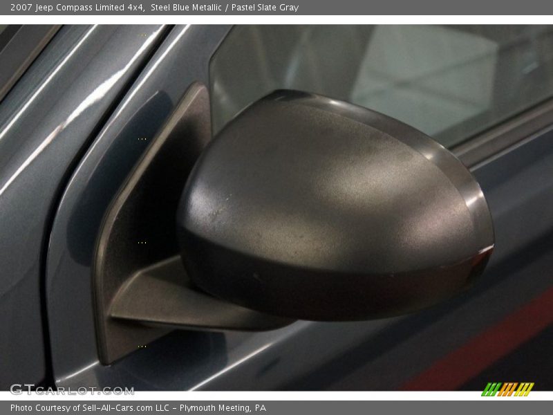Steel Blue Metallic / Pastel Slate Gray 2007 Jeep Compass Limited 4x4