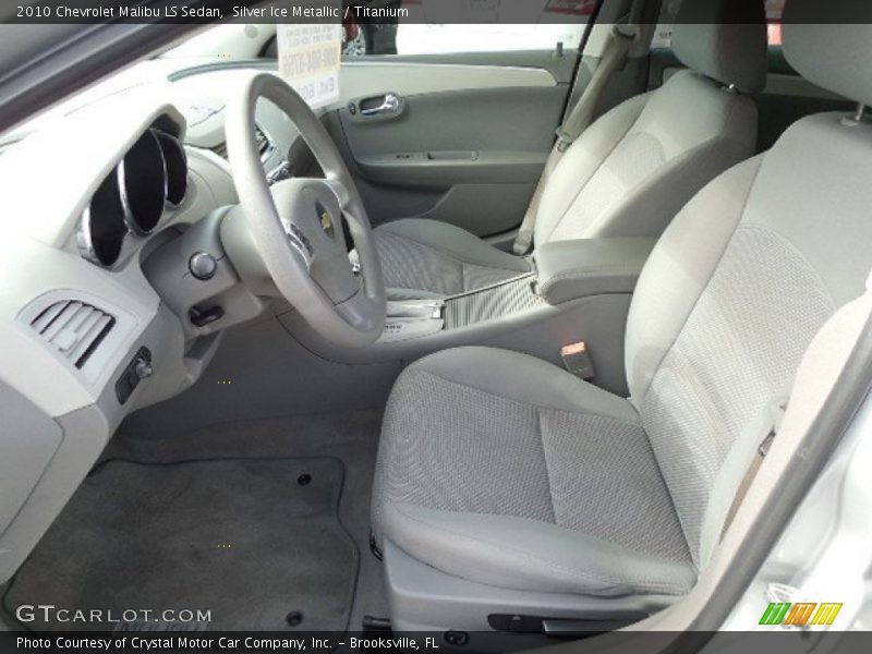  2010 Malibu LS Sedan Titanium Interior