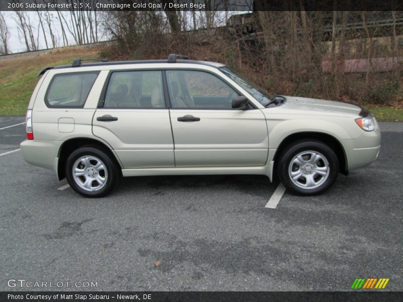 Champagne Gold Opal / Desert Beige 2006 Subaru Forester 2.5 X