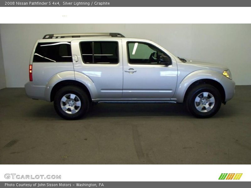 Silver Lightning / Graphite 2008 Nissan Pathfinder S 4x4
