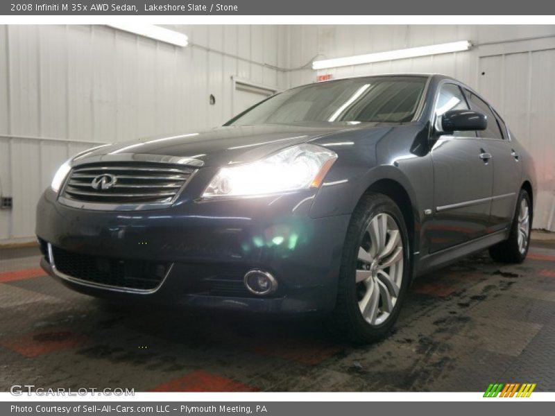 Lakeshore Slate / Stone 2008 Infiniti M 35x AWD Sedan