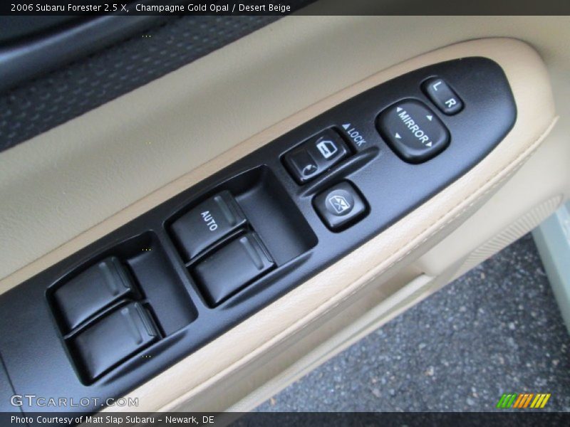 Champagne Gold Opal / Desert Beige 2006 Subaru Forester 2.5 X