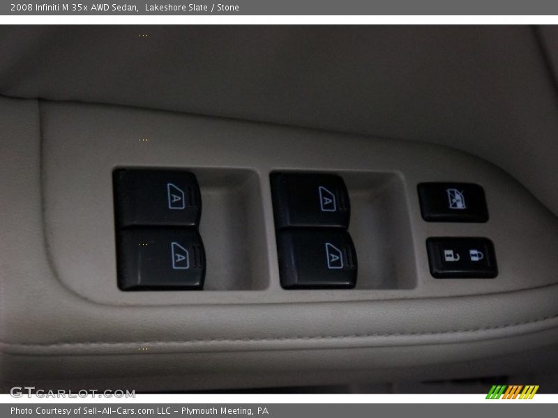 Lakeshore Slate / Stone 2008 Infiniti M 35x AWD Sedan