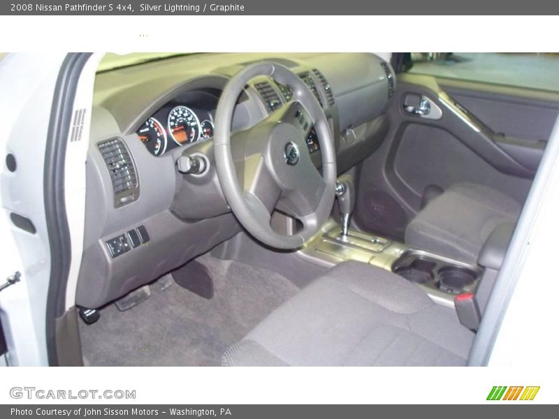 Silver Lightning / Graphite 2008 Nissan Pathfinder S 4x4