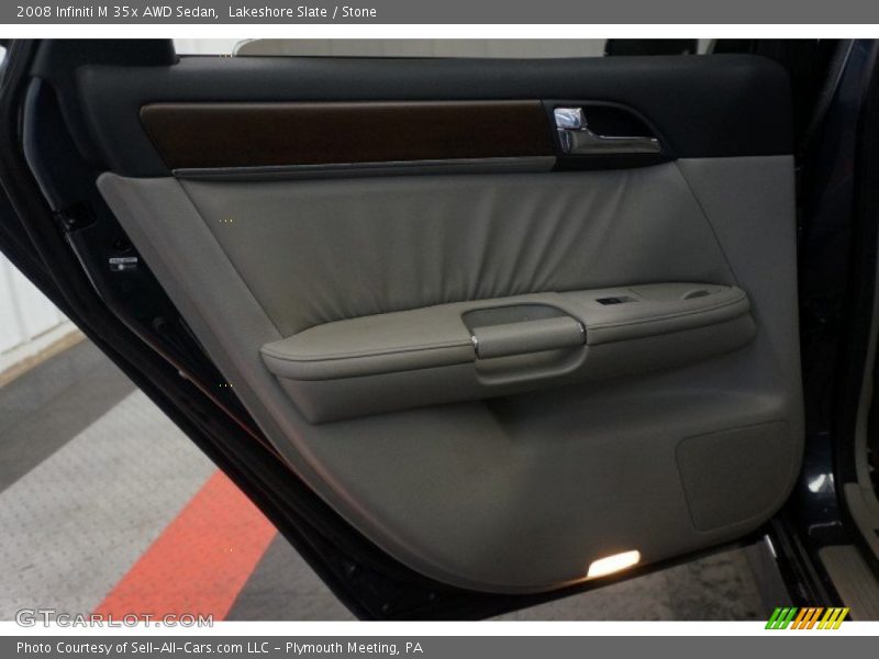 Lakeshore Slate / Stone 2008 Infiniti M 35x AWD Sedan