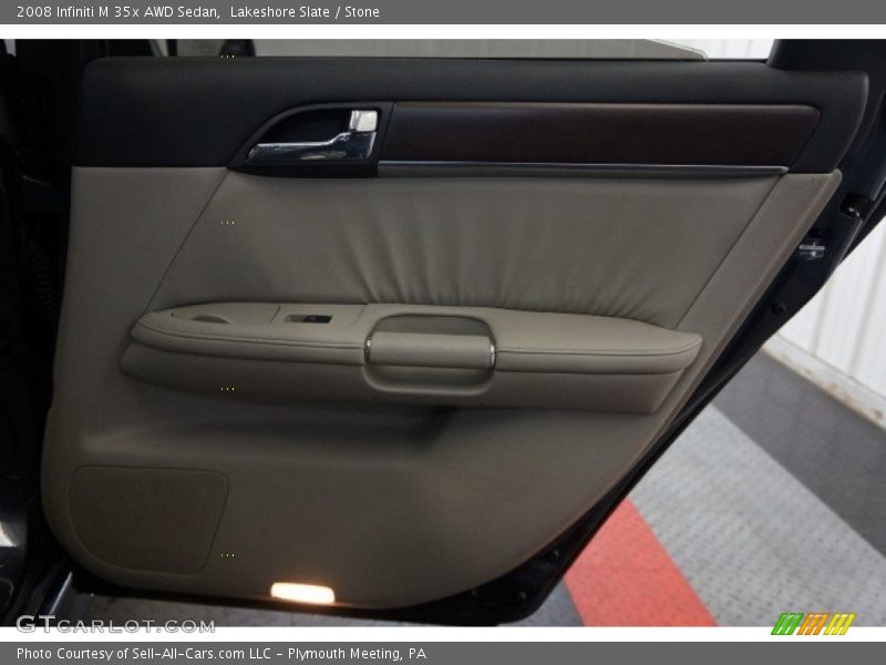 Lakeshore Slate / Stone 2008 Infiniti M 35x AWD Sedan