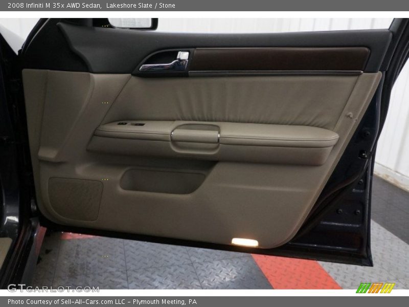 Lakeshore Slate / Stone 2008 Infiniti M 35x AWD Sedan