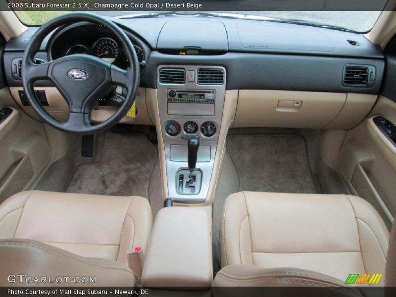 Dashboard of 2006 Forester 2.5 X