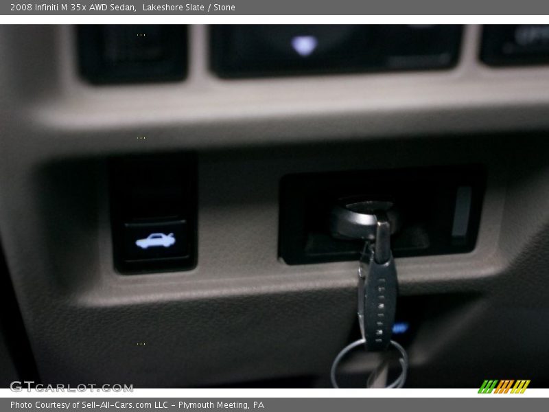 Lakeshore Slate / Stone 2008 Infiniti M 35x AWD Sedan