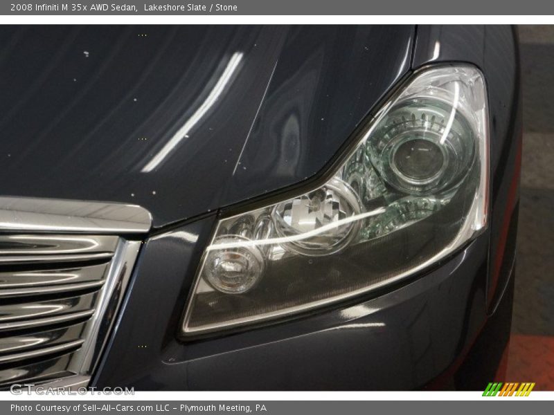 Lakeshore Slate / Stone 2008 Infiniti M 35x AWD Sedan