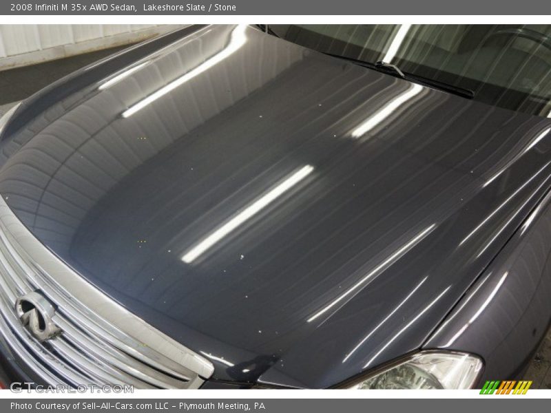 Lakeshore Slate / Stone 2008 Infiniti M 35x AWD Sedan