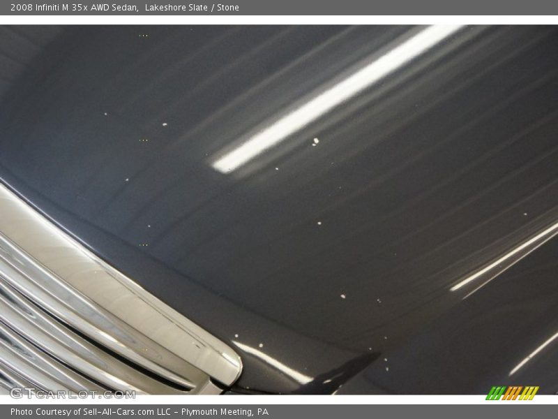 Lakeshore Slate / Stone 2008 Infiniti M 35x AWD Sedan