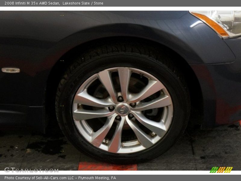 Lakeshore Slate / Stone 2008 Infiniti M 35x AWD Sedan
