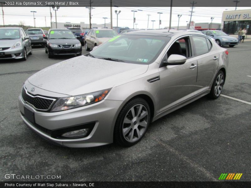 Satin Metal / Black 2012 Kia Optima SX
