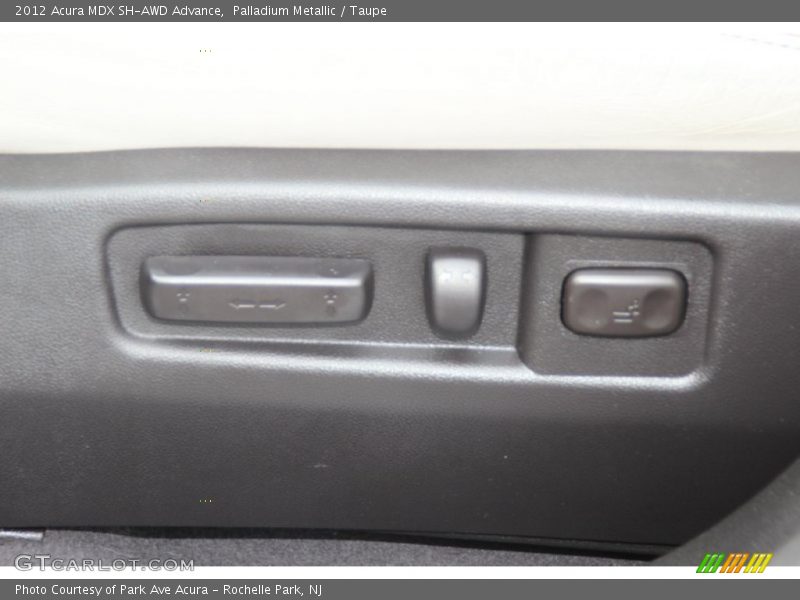 Palladium Metallic / Taupe 2012 Acura MDX SH-AWD Advance