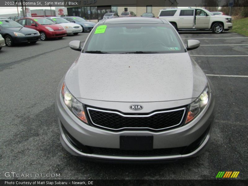 Satin Metal / Black 2012 Kia Optima SX